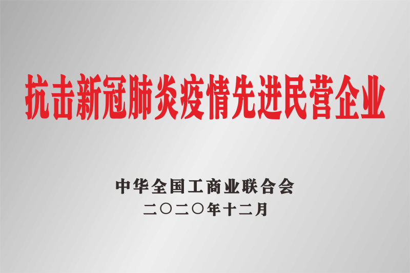 抗擊新冠肺炎疫情先進民營企業